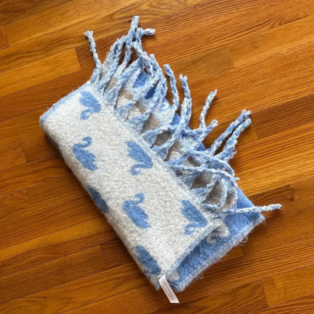 Urban Outfitters Swan woven scarf
